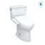 Drake® 1.28 GPF (Water Efficient) Elongated Two-Piece Toilet with Tornado Flush (Seat Included)-71651258