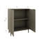 Armoire de rangement autoportante avec tablettes réglables pour espaces modernes