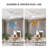 52-inch Modern Ceiling Fan Light With Flush Mount, Direct Current Motor With Remote Control For Bedroom, Living Room, Office And Other Indoor Locations-401228893