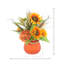 Fall Centerpiece with Sunflowers and Hydrangeas