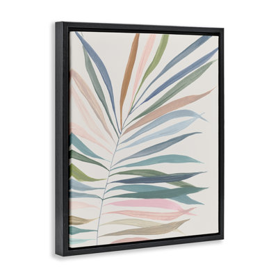 Cadre flottant Tropical Harmony Palms, design par Hannah Dawson