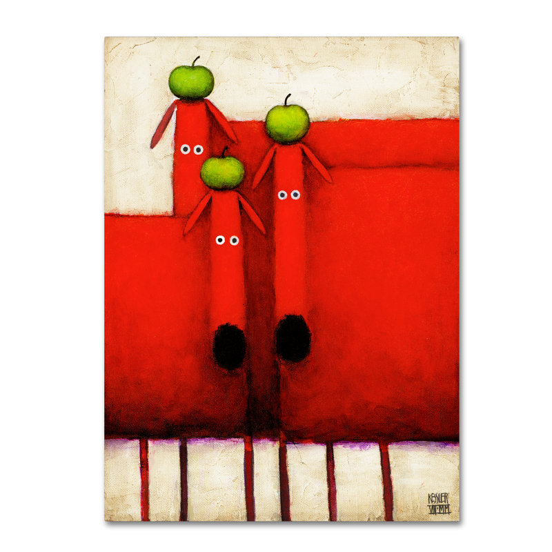 «Tres Amigos Art» d'Izampo, reproduction sur toile tendue, H 24 po x l 18 po