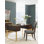 Bel Aire Glass Writing Desk