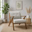 Charmante chaise longue moderne de style Mid-Century pour des espaces de vie élégants-596695733