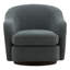 Lili Swivel Chair Blue
