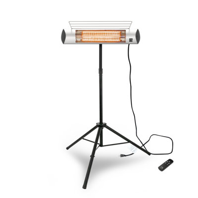 Chauffe-terrasse électrique avec trépied et télécommande Kenmore