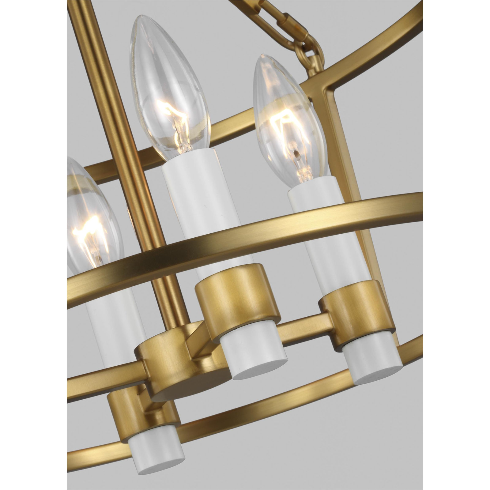 Adamine 4 Light Semi Flush Mount