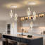 1-light Modern Acrylic Dimmable Chandelier Black-1026017431-1026017432-1026017439