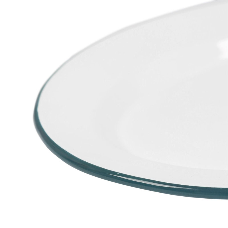Argon Tableware Enamel Platter, Green