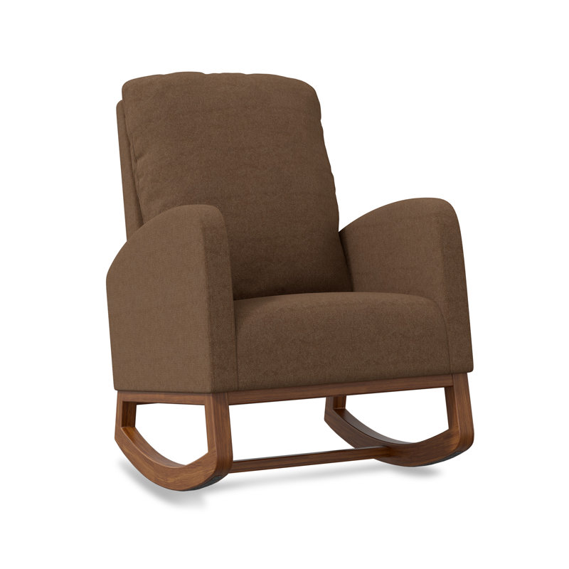 Chaise berçante Maeci, Brun
