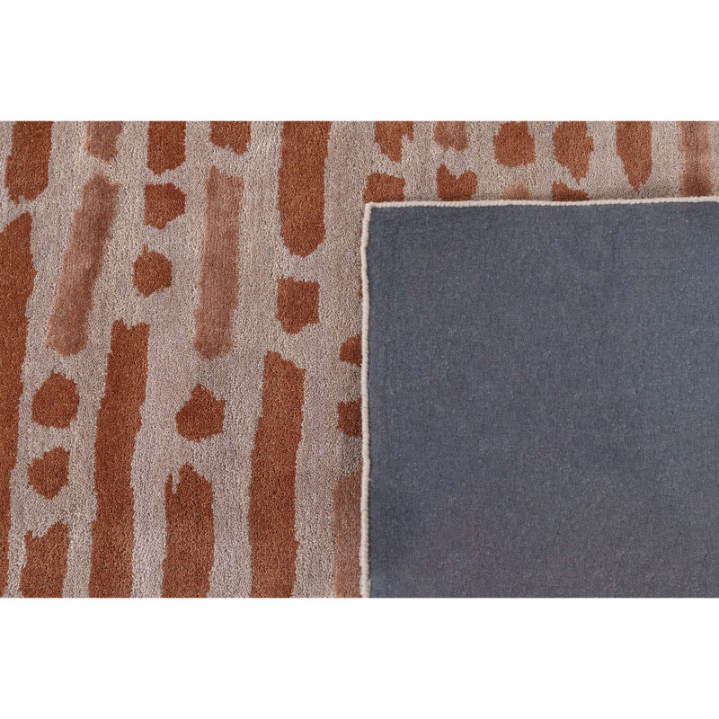 Tapis d'intérieur en laine touffeté à la main, Rectangle 2 pi x 3 pi