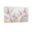 Plantes et fleurs mauves sur fond clair-993278257