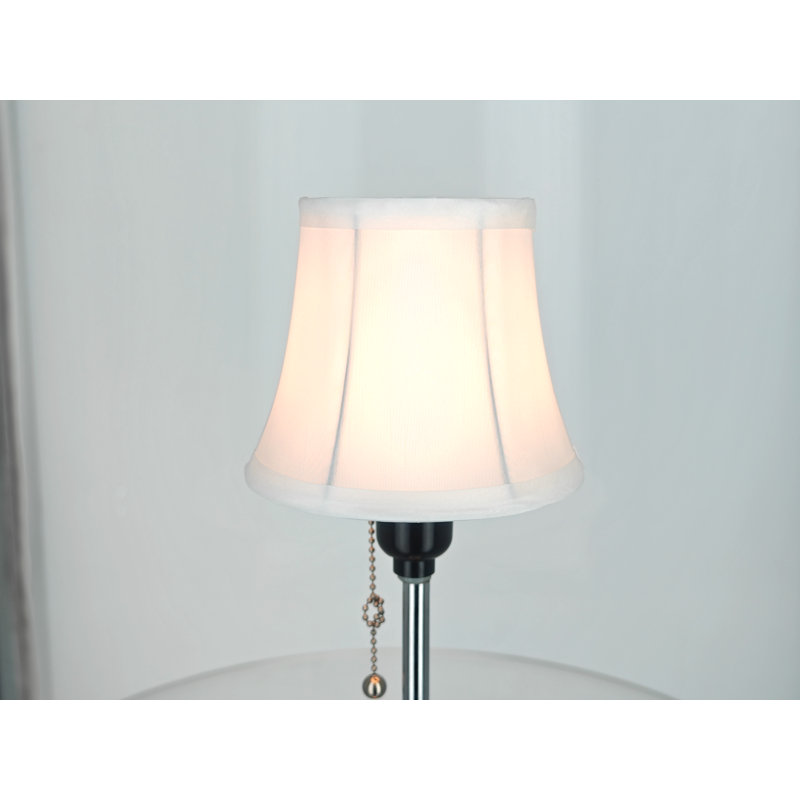 Abat-jour lustre Everly Quinn, Blanc cassé, H 4 po x l 6 po x P 5 po