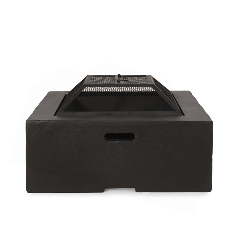 Square Wood Burning Fire Pit