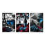 3 Piece Wrapped Canvas Print-631000127