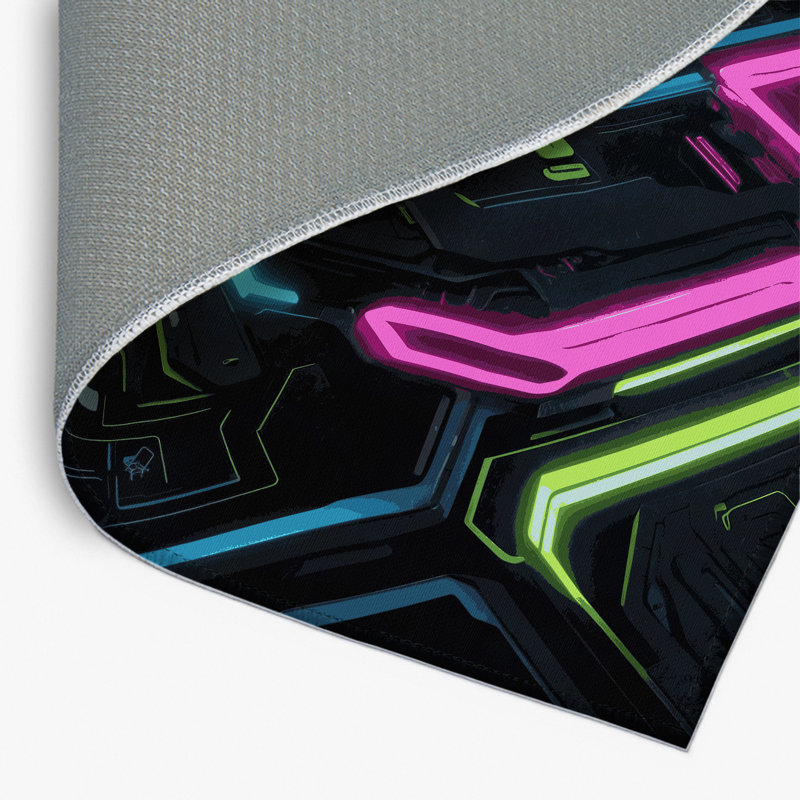 Tapis intérieur et extérieur Warp Cascade, Rectangle 1 pi 6 po x 2 pi 6 po