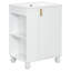 Meuble-lavabo 24 po avec lavabo, armoire de salle de bain avec tablette de porte, rangement latéral ouvert-1826001074
