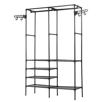 108cm Industrial Pipe Clothing Rack