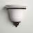 Leanna Steel Flush Mounted Sconce-1139381035