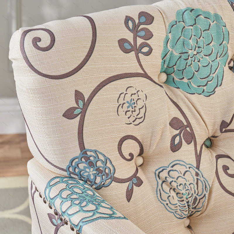 Souders 27.5" Wide Tufted Polyester Armchair