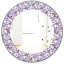 Fleurs vertes 4 - Miroir traditionnel-40239128-40086749