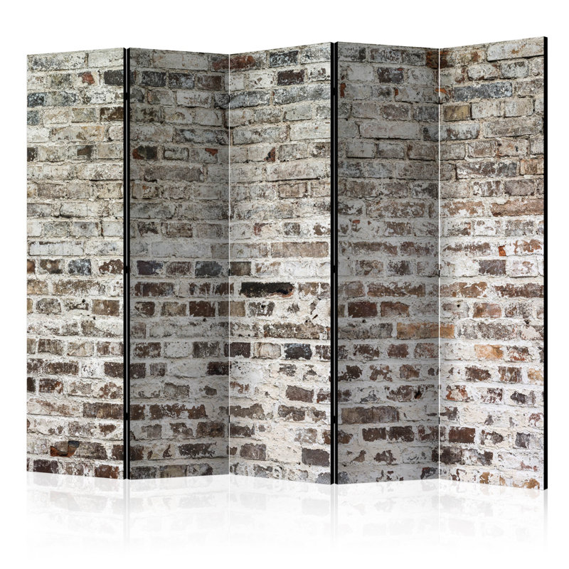 Room Divider - Walls Of Time II [Room Dividers], 172cm H x 225cm W x 3cm D, 5