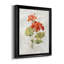 Lin géranium - ensemble de 4 peintures sur toile encadrées-1811164008-1811164009