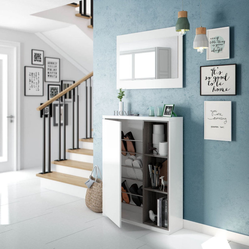 20 Pair Shoe Storage Cabinet