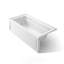 Archer® 66" X 32" Alcove Bath with Bask® Heated Surface, Integral Apron, Integral Flange, and Right-Hand Drain-1828374211-1769425169