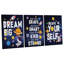 3 Piece Wrapped Canvas Print-2123245158