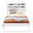 Blaiden Metal Bookcase Storage Bed