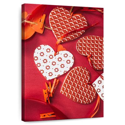 Hardie Paper Ornament Hearts