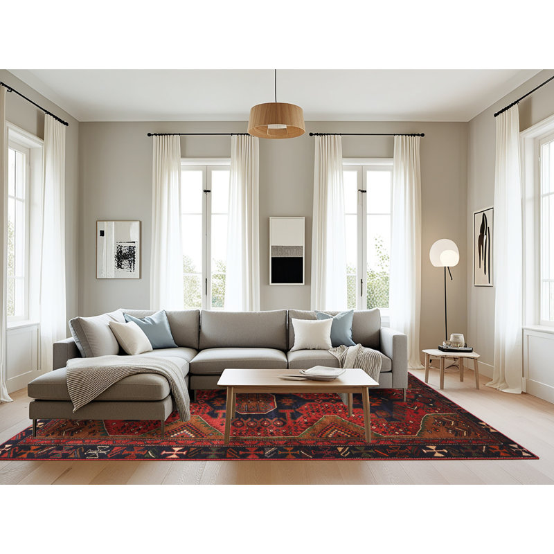 Oriental Indoor Rug, Rectangle 8' x 12'