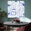 Impression d'art mural nautique abstrait-129772085