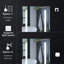 Armoire à pharmacie avec miroir H 30 po Vidor-88116661-88116658