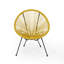 Chaise Anson (ensemble de 2) - Jaune-131635648