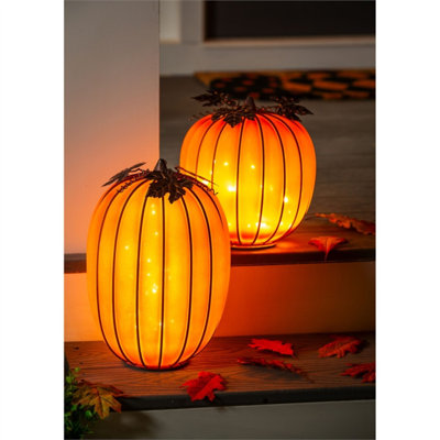 Ensemble de présentoir lumineux 2 pièces Pumpkin