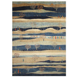 One-of-a-Kind Rectangle 9'9" X 13'4" Hand Knotted Area Rug