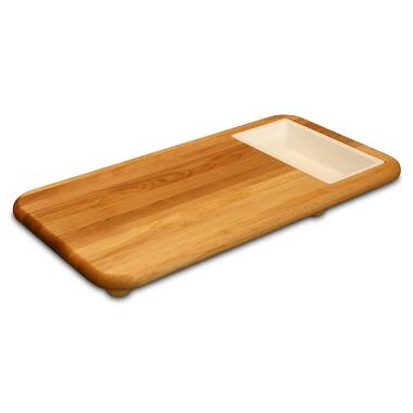 Lipper International Bamboo Over-The-Sink Expandable Cutting Board 