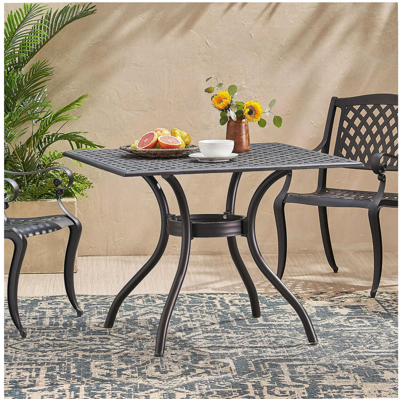 CAYMAN ARCH MESH I 39IN SQ TABLE