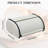 Stainless Steel Roll-Top Bread Box with Lid, Countertop & Pantry Storage Organizer for Kitchen, Durable and Rust-Resistant-603696334