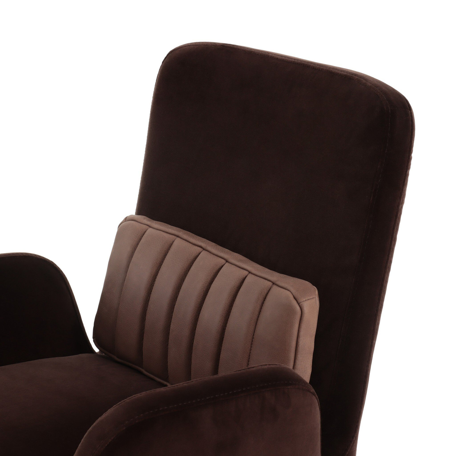Sidonie Swivel Office Chair, Surrey Cocoa