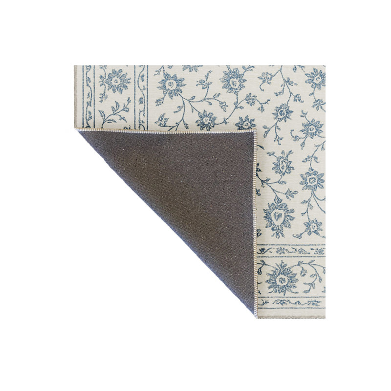 Tapis tissé crème Mosso, 4'11" x 7'7"