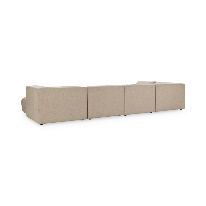 Adalynne 6pc Performance Fabric Modular Sectional