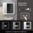 Naliyah LED Bathroom Mirror, Dimmable Vanity Mirror Anti-Fog Wall Mounted With Lights-1880890707