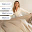 Ensemble de draps de qualité supérieure, doux et infroissables - Ensemble de draps de luxe ultra doux et de qualité supérieure-127309041-127309061