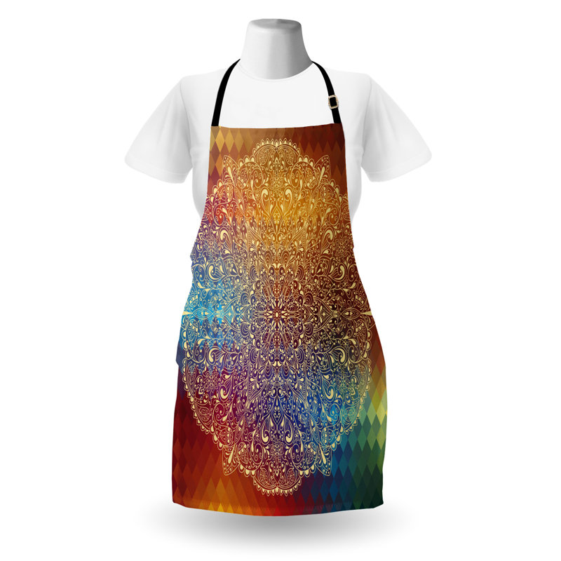 Multicolore, tablier abstrait unisexe à motif floral The Party Aisle ™, taille adulte