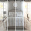 Édredon en fausse fourrure double / grand - gris, statique-120218242-120218246