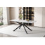 Extendable Dining Table with Steel Base
