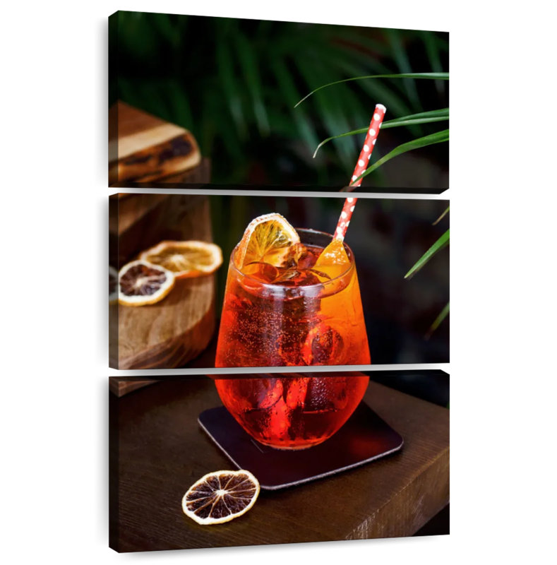 Yarlin Aperol Spritz, 32" H x 20" W